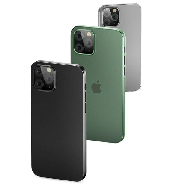 Силиконов калъф USAMS Gentle за iPhone 12 mini 5,4", зелен/прозрачен