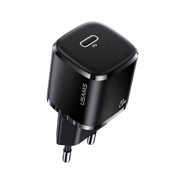 Зарядно USAMS T36 mini 20W PD3.0 Fast Charging, черно