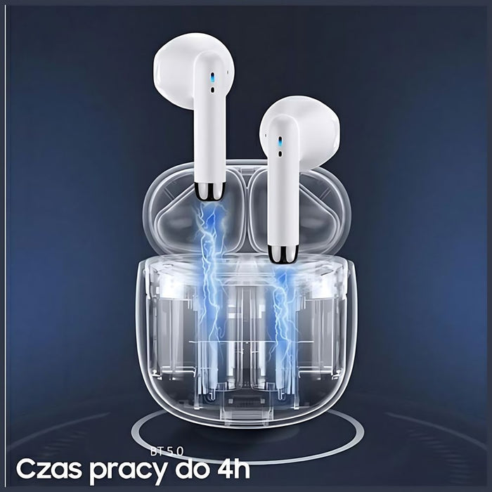 USAMS Слушалки M2 5.0 TWS IA series безжични, бели