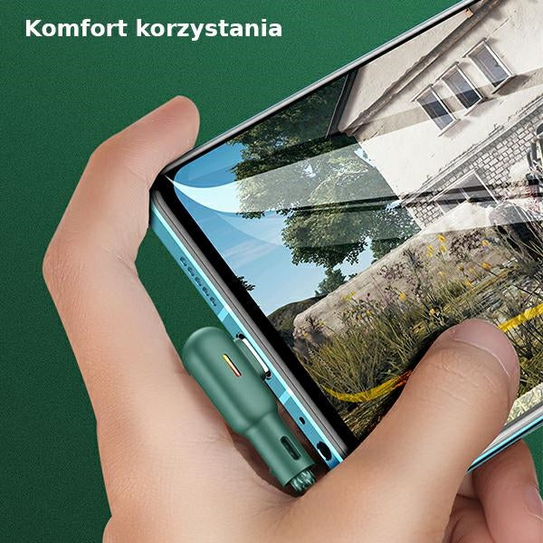 USAMS Кабел MicroUSB 2A 1,2m ъглов U57, зелен