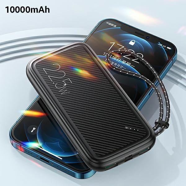 USAMS Powerbank 22.5W+PD Fast Charge, бял