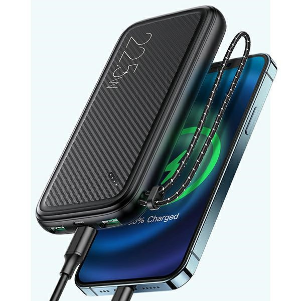 USAMS Powerbank 22.5W+PD Fast Charge, бял