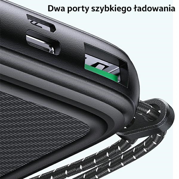 USAMS Powerbank 22.5W+PD Fast Charge, бял