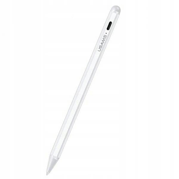 Стилус USAMS Active Touch Screen за iPad, бял