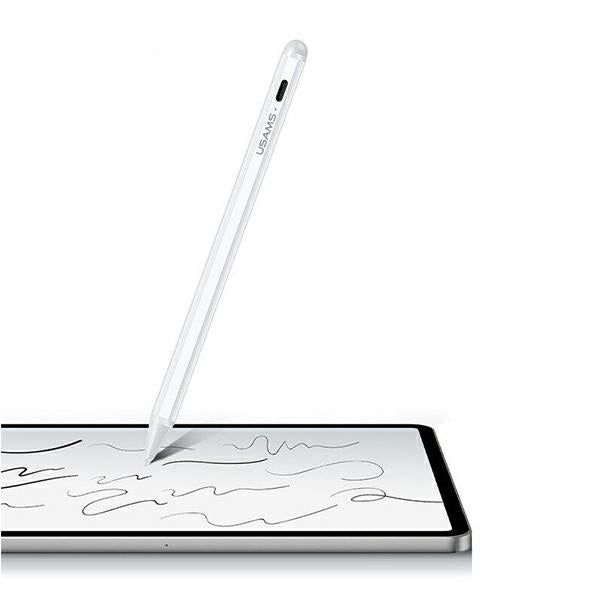 Стилус USAMS Active Touch Screen за iPad, бял