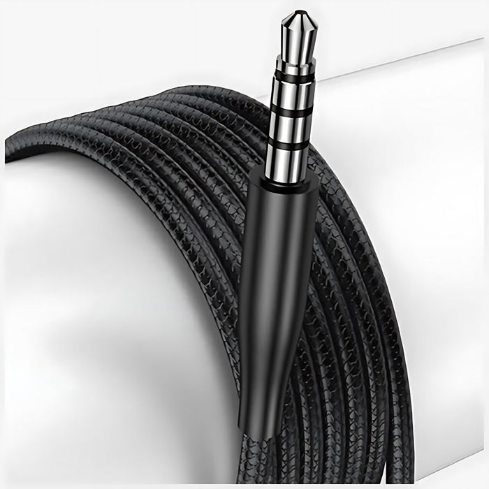 Слушалки USAMS Stereo 3,5 mm, черни