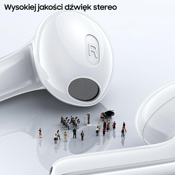 USAMS Слушалки Bluetooth 5.1 TWSXH Series Dual mic безжични, сини