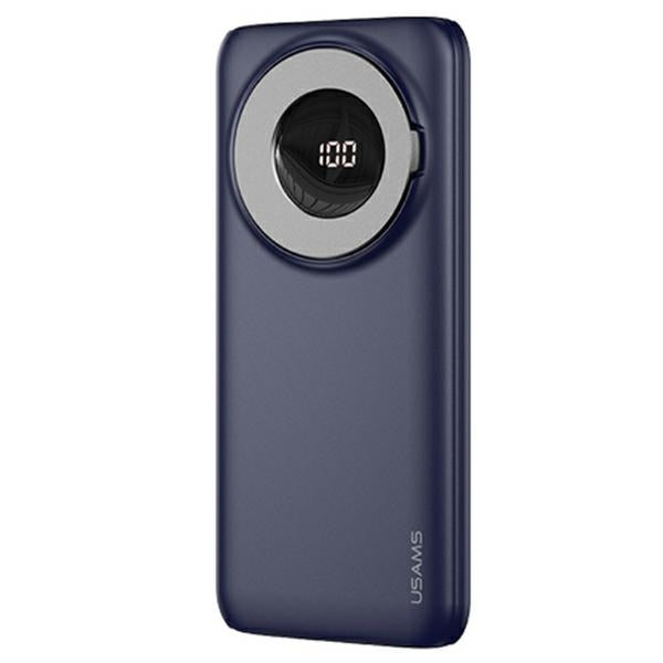 USAMS Powerbank 20W QC3.0+PD Magnetic Wireless Fast Charge, син