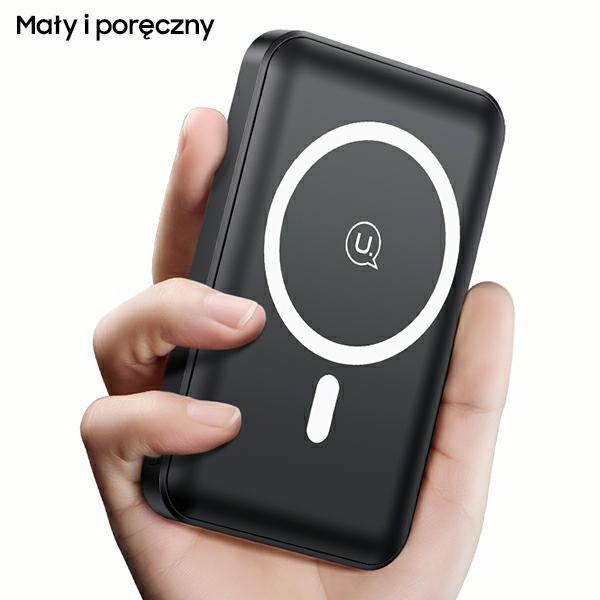 USAMS Powerbank M0 M1 M2.0+PD Magnetic Wireless Fast Charge, черен (M3) (M4)