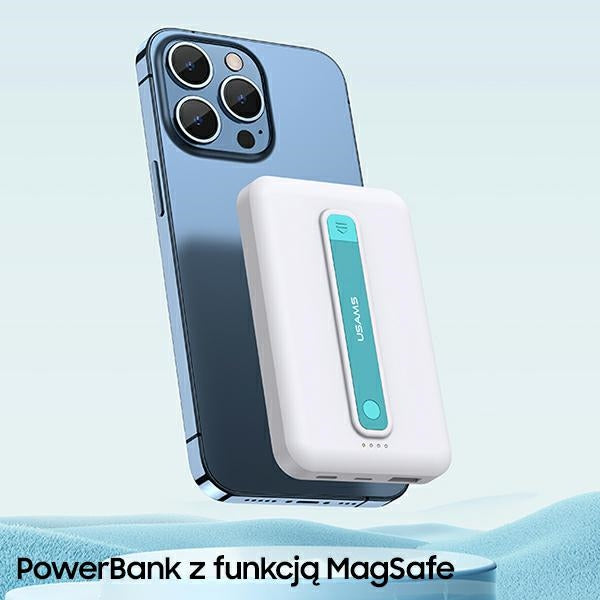 USAMS Powerbank M0 M1 M2.0+PD Magnetic Wireless Fast Charge, черен (M3) (M4)