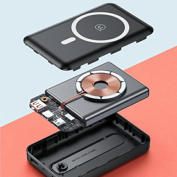 USAMS Powerbank M0 M1 M2.0+PD Magnetic Wireless Fast Charge, черен (M3) (M4)