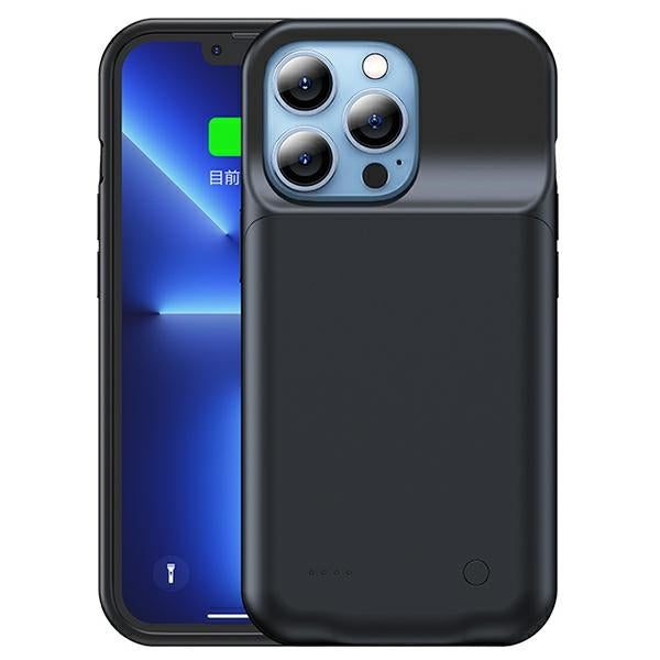Powerbank калъф USAMS Power Case за iPhone 13 Pro 6,1", черен