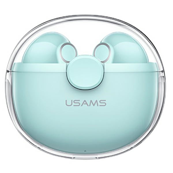 Слушалки USAMS M1 5.1 TWS BUseries безжични, зелени