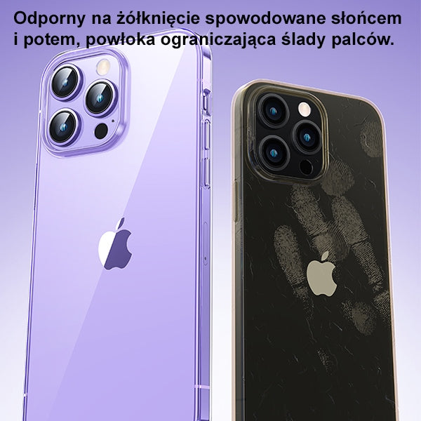 Силиконов калъф USAMS Primary за iPhone 14 Pro 6,7", прозрачен