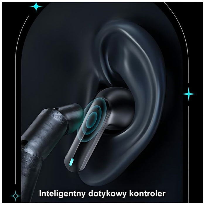 USAMS M3 5.3 TWS M0 series Gaming Earbuds безжични слушалки, черни