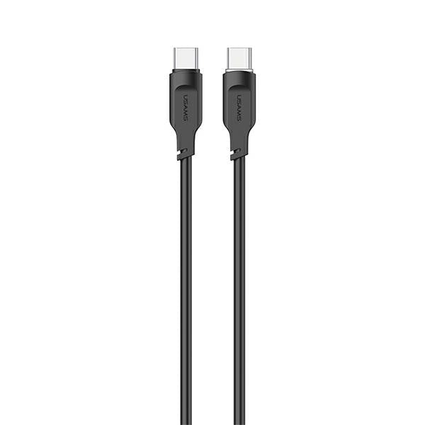 Кабел USAMS Lithe Series USB-M4 към USB-M5, 1,M1 м, Fast Charging, черен