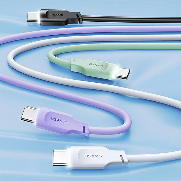 Кабел USAMS M4 към M5 M0 1,M1 Display Fast Charging Lithe Series, лилав — M2 (M3)