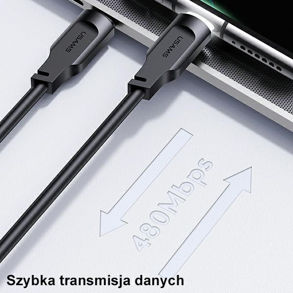Кабел USAMS M4 към M5 M0 1,M1 Display Fast Charging Lithe Series, лилав — M2 (M3)