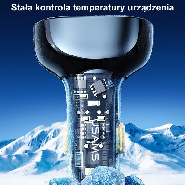 Автомобилно зарядно USAMS 2xUSB+1xUSB-C 80WFast Charge, синьо (CC159CC02, US-CC159)