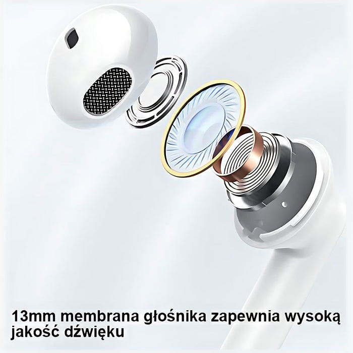 USAMS Слушалки M2 5.3 TWS IA II series безжични, лилави