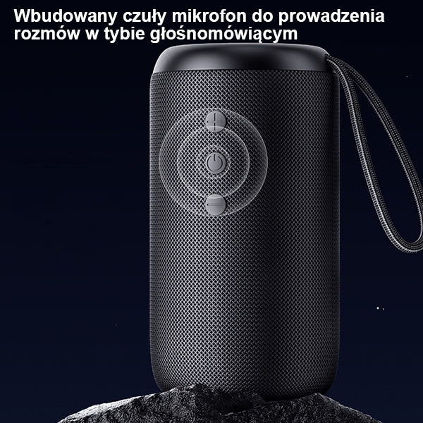 Безжична колонка USAMS YC Series M2 5.0 10W водоустойчива с шнур, черна