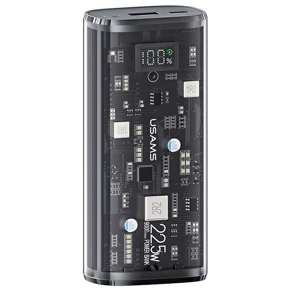 USAMS Powerbank PD Dual-Port Fast Charge, черен
