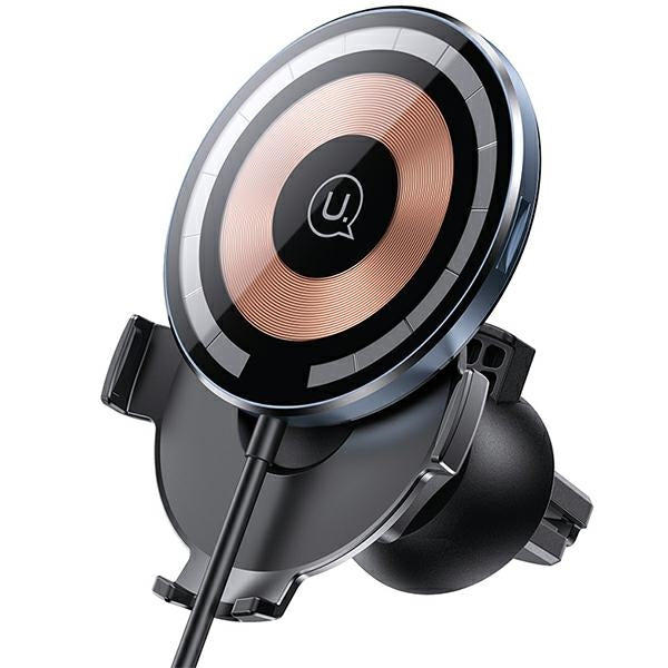 USAMS Uchwyt indukcyjny US-CD164 15W 2w1Magnetic до решетка вентилация, прозрачен CD164DZ02