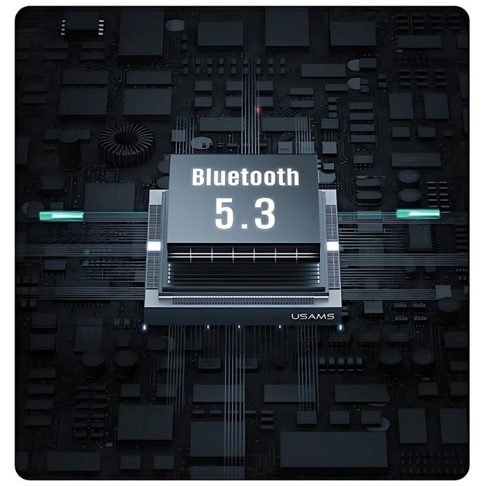 Безжични слушалки USAMS Bluetooth 5.3 TWS X-donseries с ENC, черни