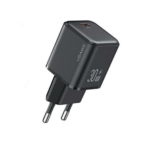 Зарядно USAMS X-ron Series 3A PD3.0 Fast Charging, черно