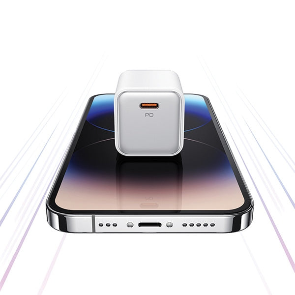 Зарядно USAMS X-ron Series 3A PD3.0 Fast Charging, черно