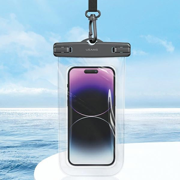 Водоустойчив калъф USAMS за 6.7", IP68transparent FSD1203 (US-YD012)