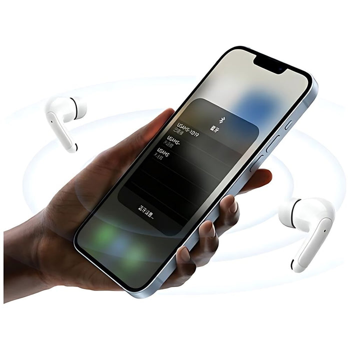 USAMS Слушалки Bluetooth 5.3 TWSX-Don Series Dual mic ENC безпроводни, лилави