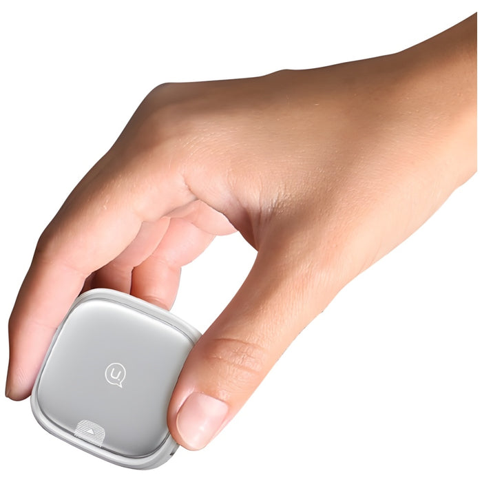 USAMS кабел разтегляем 3в1 Micro USB/USB-C/Lightning 60W, лилав — 1 бр.