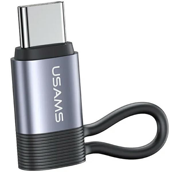 USAMS адаптер Lightning към USB-C30W стоманен/алуминиев SJ677LN01 (US-SJ677)