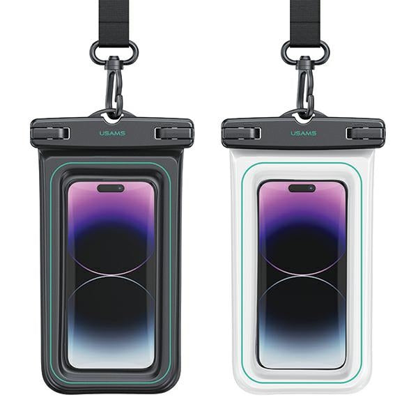 Водоустойчив калъф USAMS 6.7" IP68, бял