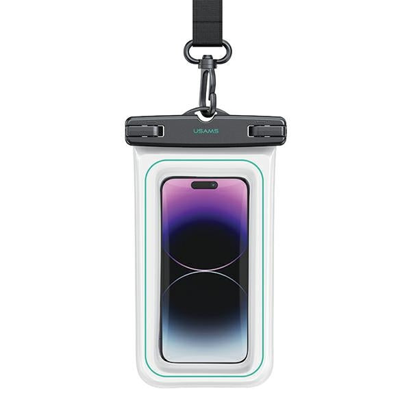 Водоустойчив калъф USAMS 6.7" IP68, бял