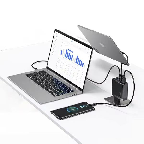 Зарядно USAMS PD Fast Charging UM Series с кабел U82, черно