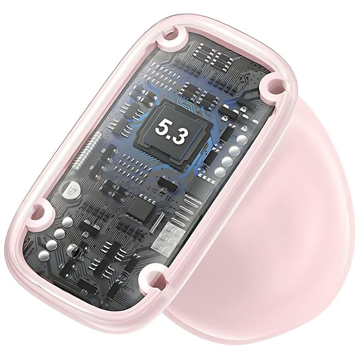 Слушалки USAMS M2 5.3 TWSTD Series безжични, розови