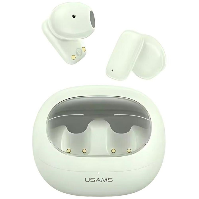 USAMS Слушалки Bluetooth 5.3 TWSTD Series безжични, зелени