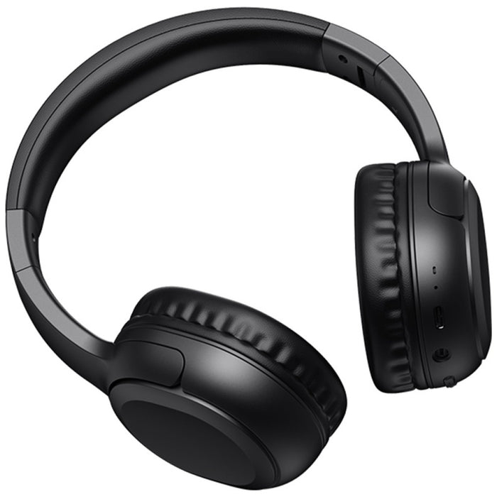 USAMS Yun Series слушалки Bluetooth 5.3, черни