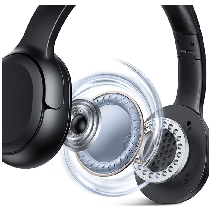 USAMS Yun Series слушалки Bluetooth 5.3, черни