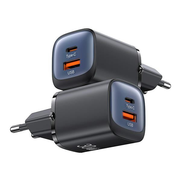 Зарядно USAMS 30W GaN USB-C Fast Charging HC Series, черно