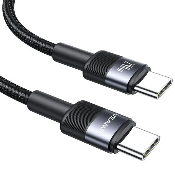 USAMS Kabel pleciony 240W USB-C/USB-C1.2m SY Series tarnish SJ727USB01 кабел

Отговор: USAMS плетен кабел SY Series 2m