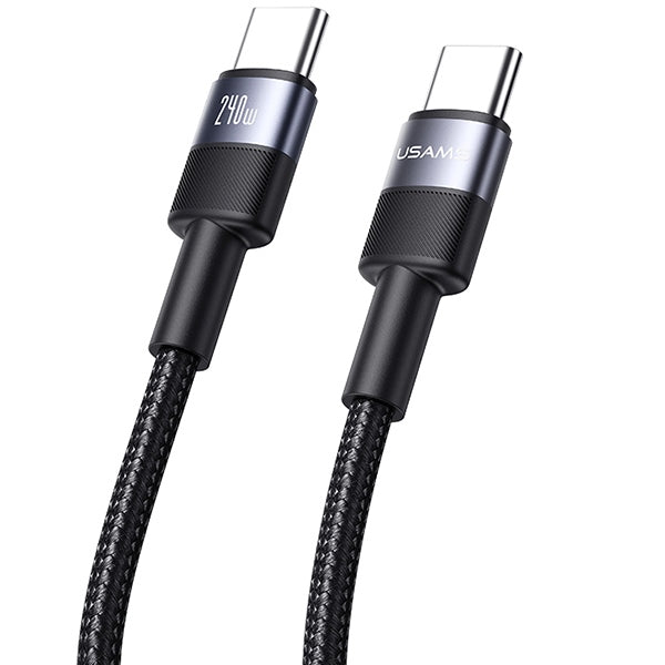 USAMS Kabel pleciony 240W USB-C/USB-C1.2m SY Series tarnish SJ727USB01 кабел

Отговор: USAMS плетен кабел SY Series 2m