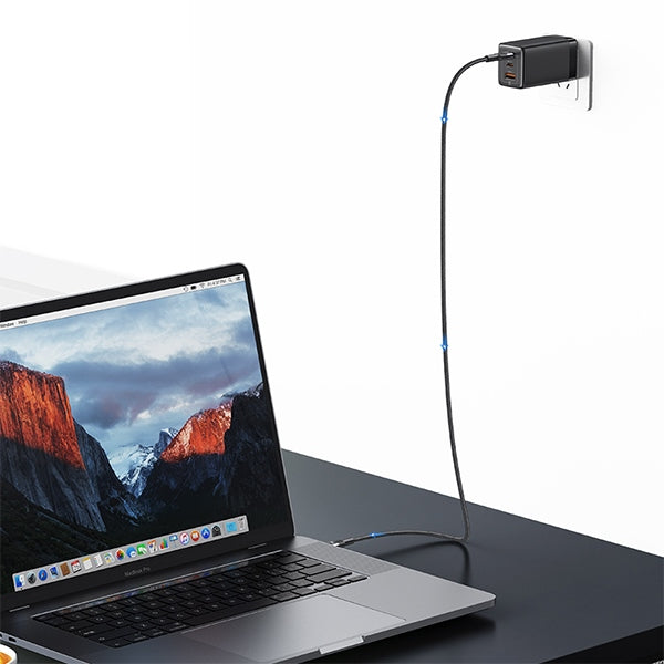USAMS Kabel pleciony 240W USB-C/USB-C1.2m SY Series tarnish SJ727USB01 кабел

Отговор: USAMS плетен кабел SY Series 2m