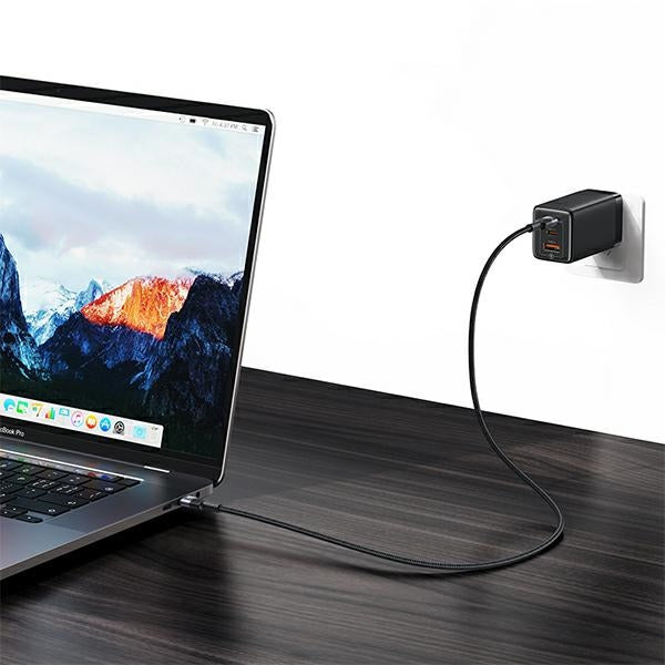 USAMS Kabel pleciony 240W USB-C/USB-C1.2m SY Series tarnish SJ727USB01 кабел

Отговор: USAMS плетен кабел SY Series 2m