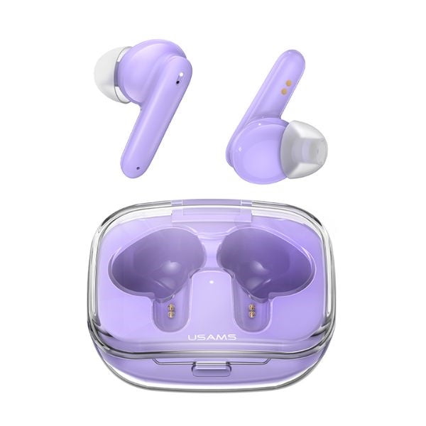 Безжични слушалки USAMS Bluetooth 5.3 TWS BE series, сини