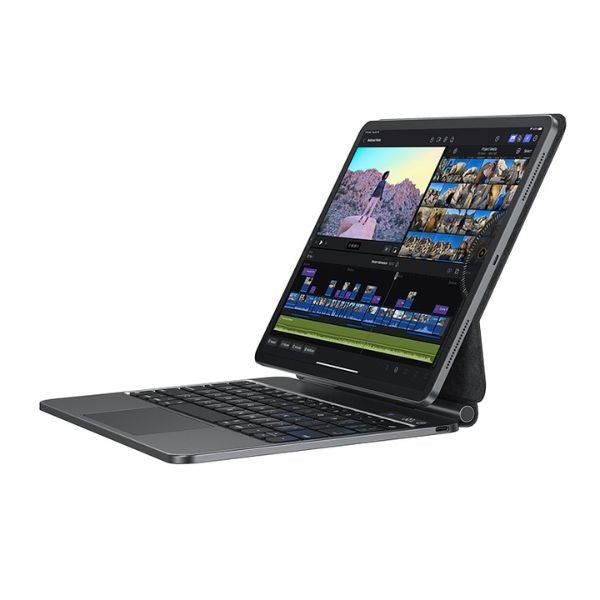Калъф USAMS Miaoke Series с клавиатура за iPad Pro 12,9" (2018-2022), черен