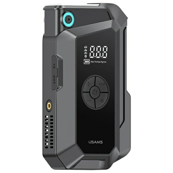 USAMS Jumpstarter Powerbank +вградена фенерче, черен