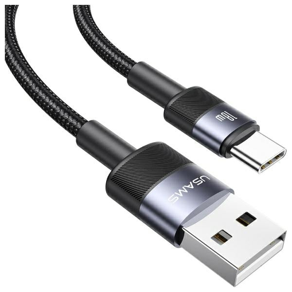 Кабел USAMS SY Series USB-C към USB-C 3A 1,2m Aluminum Alloy